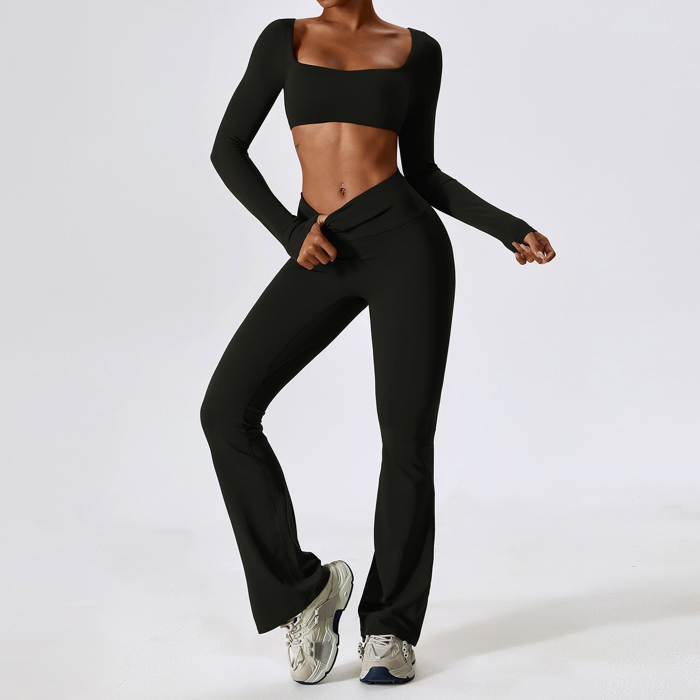 Flared Fitness Set