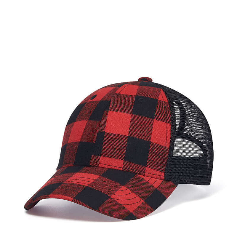 Plaid Baseball Cap