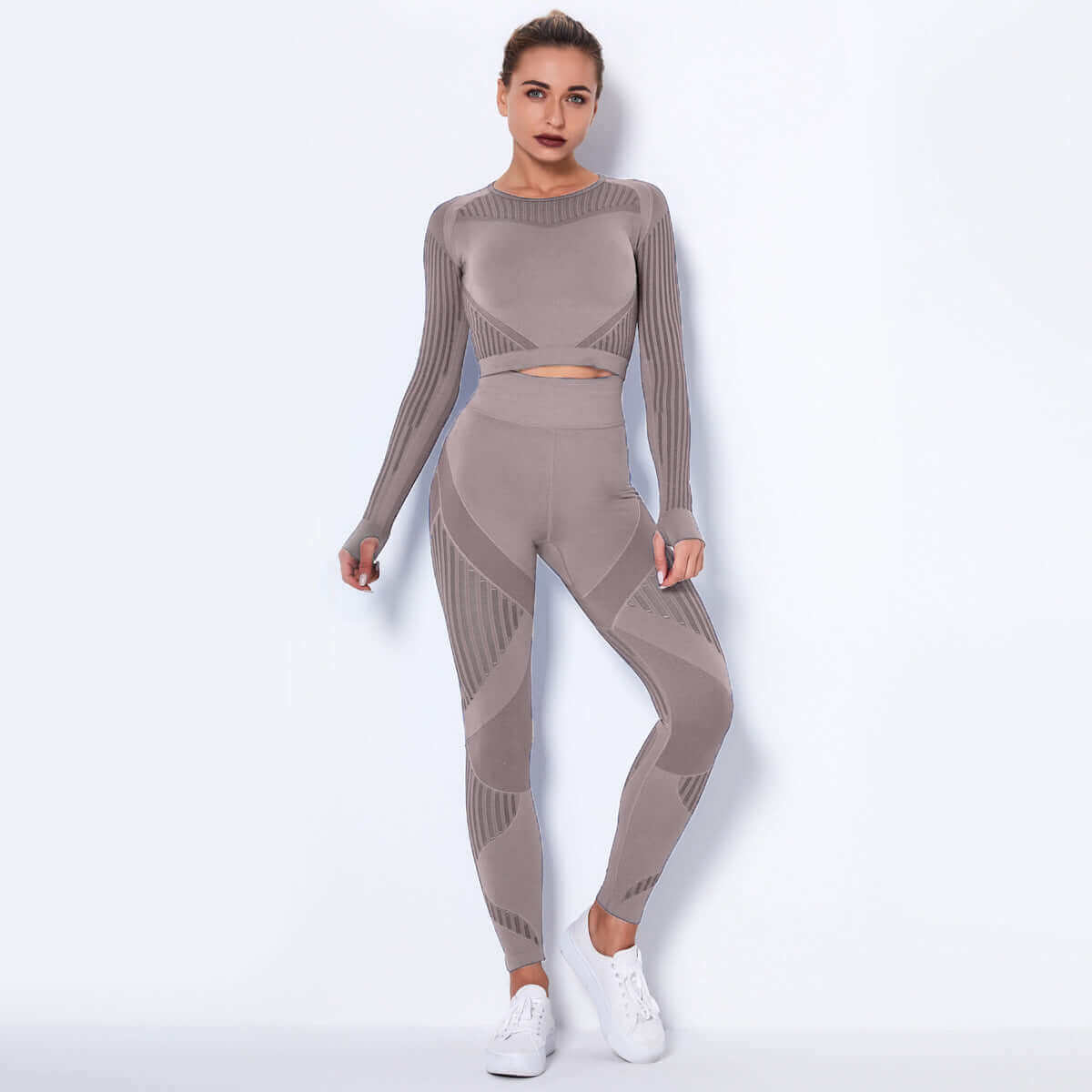 Contour Knit Yoga Ensemble