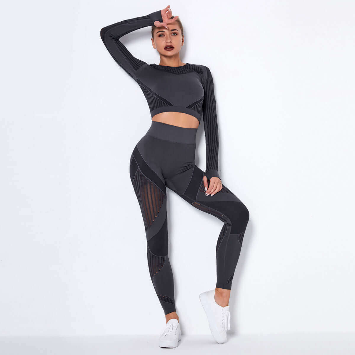 Contour Knit Yoga Ensemble