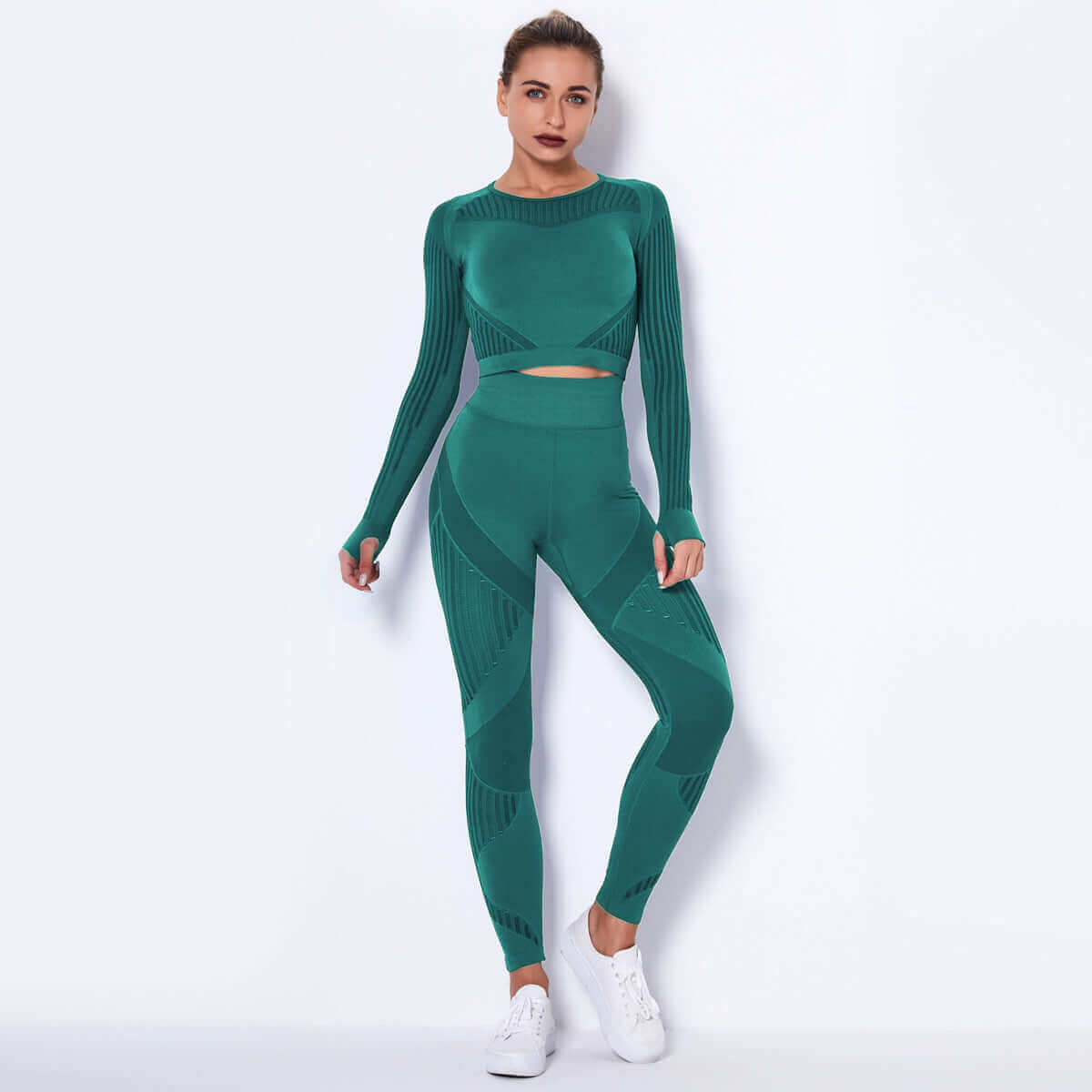 Contour Knit Yoga Ensemble