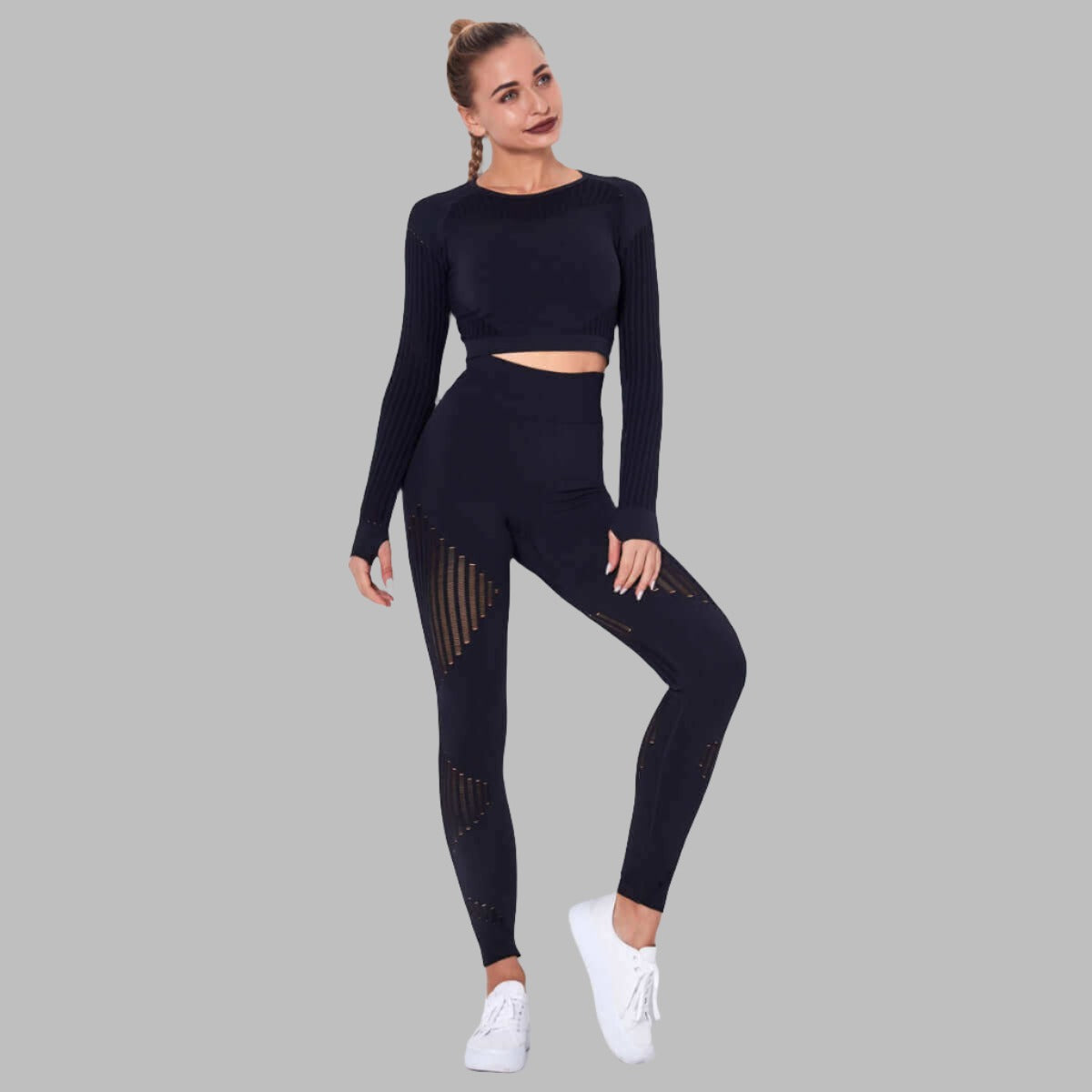 Contour Knit Yoga Ensemble