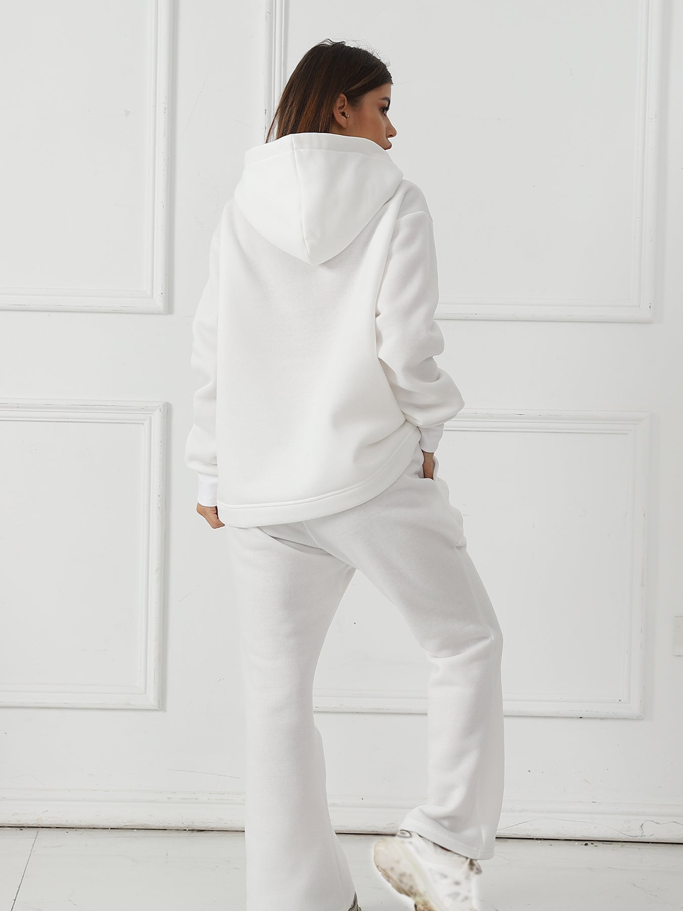 Loose Fitted Hooded Tracksuit