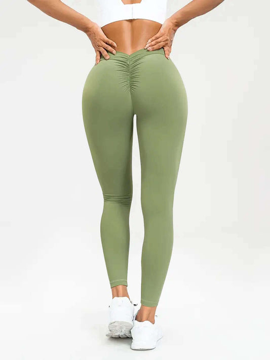 High-Waisted Scrunch Leggings