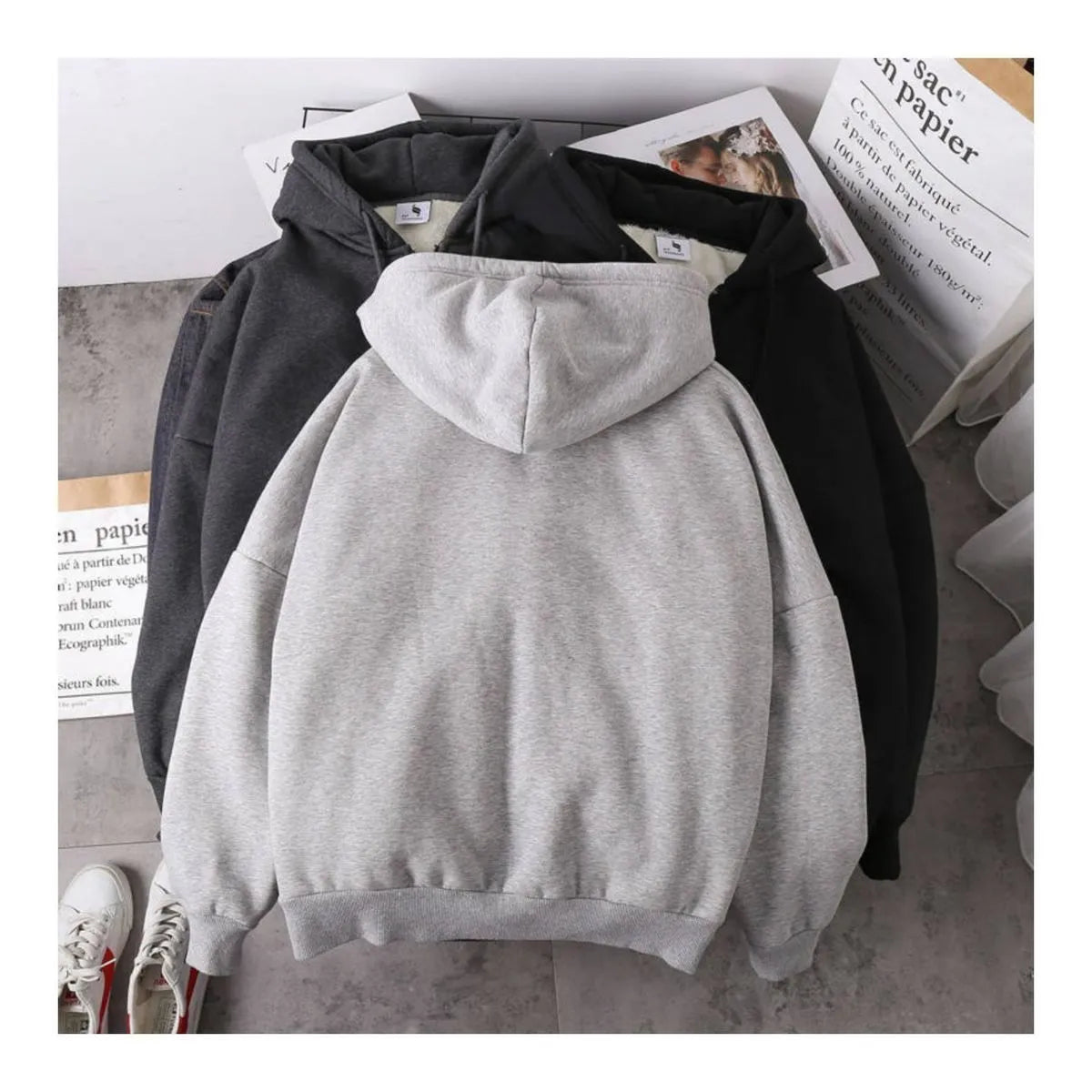 Sherpa Lined Hoodie