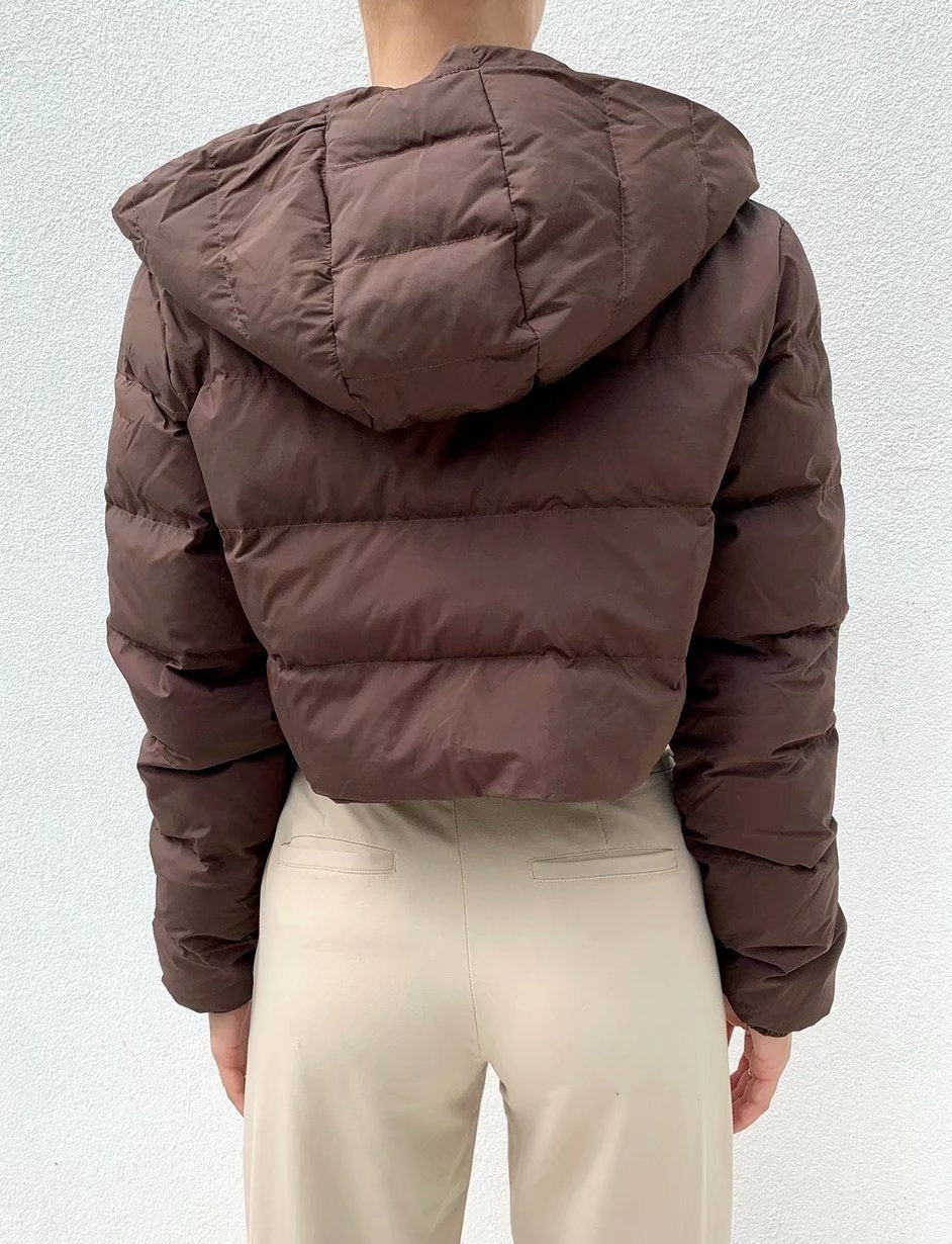 Cropped Puffer Jacket