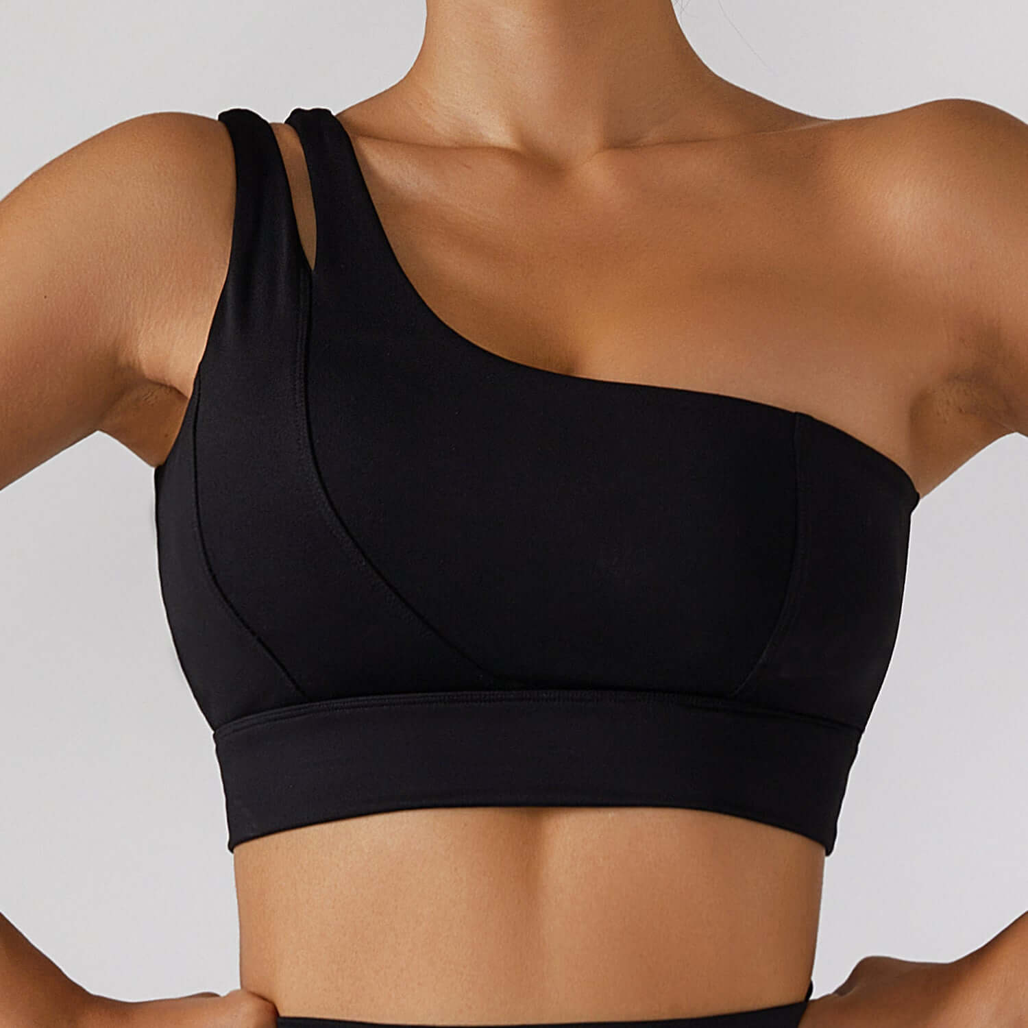 One-shoulder Sports Bra