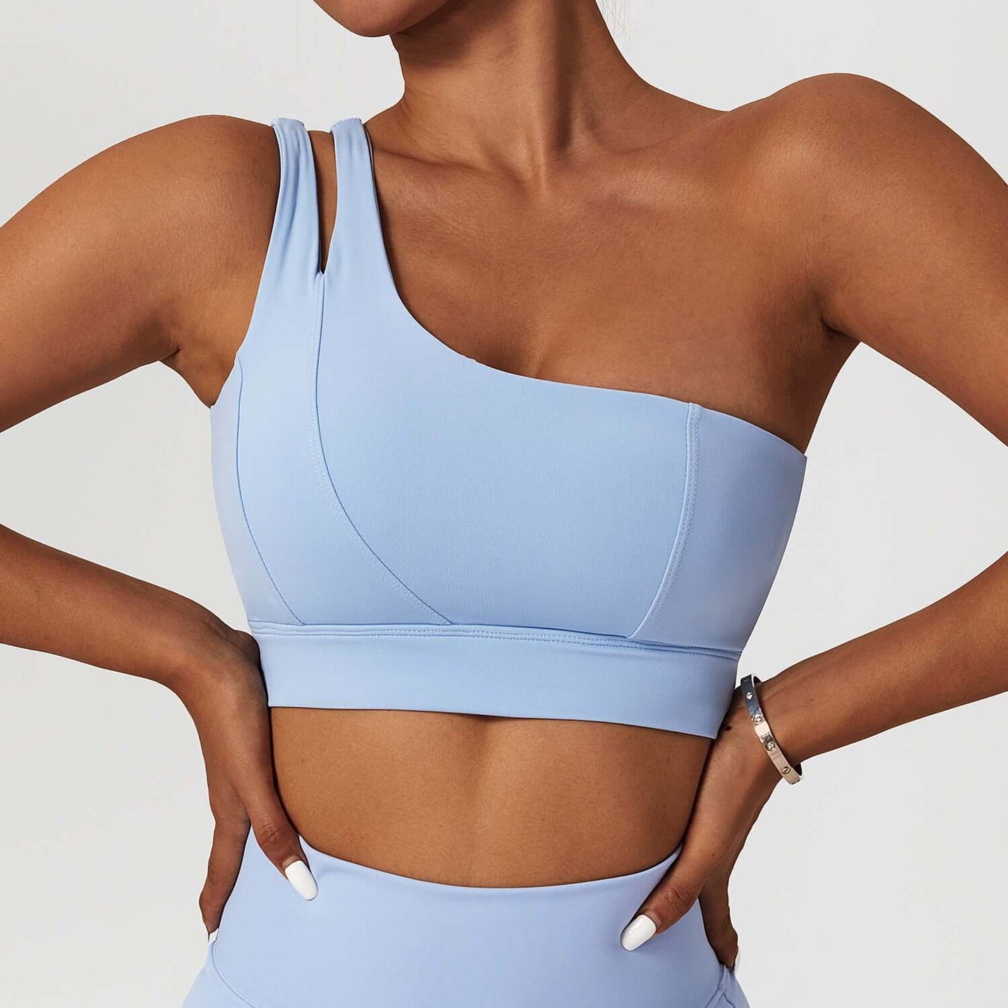 One-shoulder Sports Bra