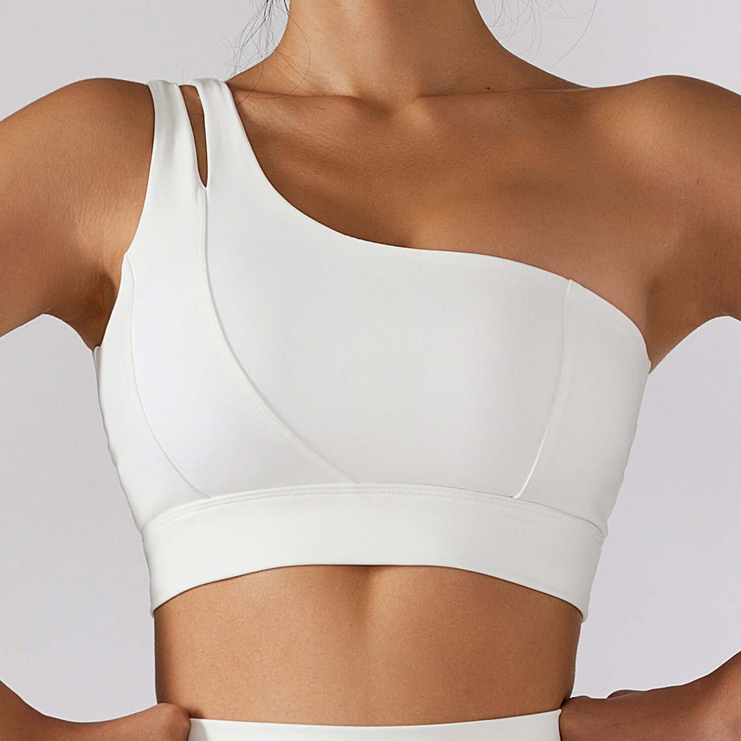 One-shoulder Sports Bra