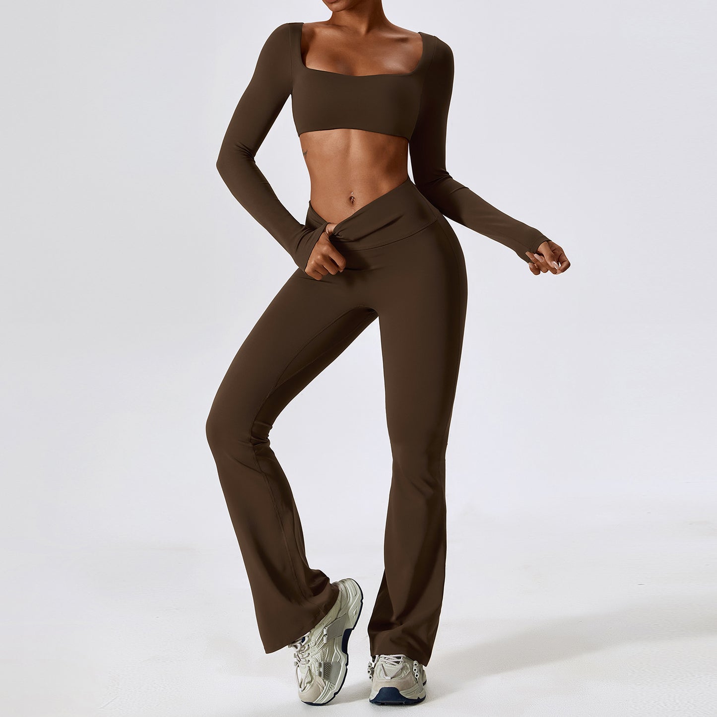 Flared Fitness Set